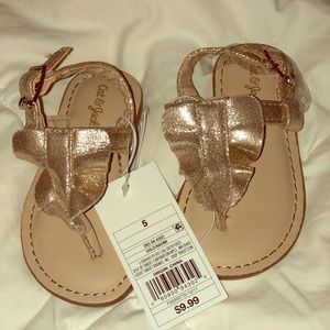 Cat and Jack baby sandals-NWT